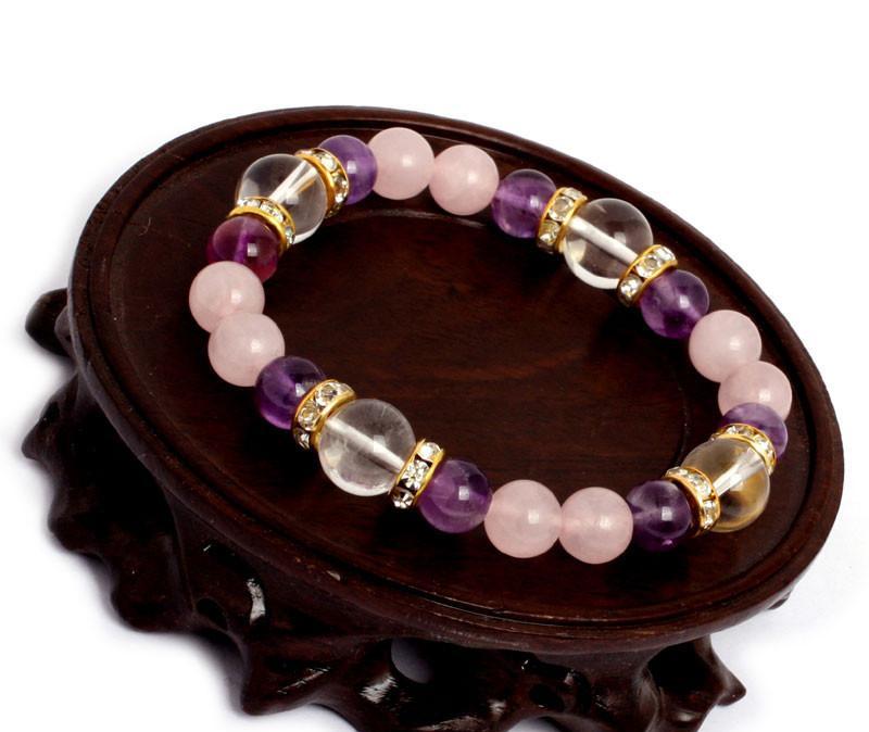 Natural Stone Bracelet Yoga Energy Jewelry