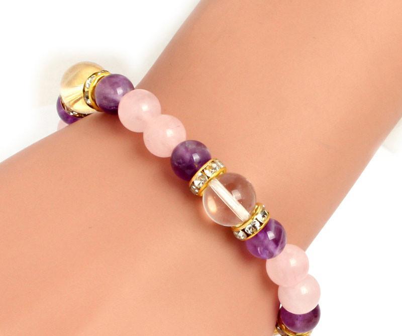 Natural Stone Bracelet Yoga Energy Jewelry