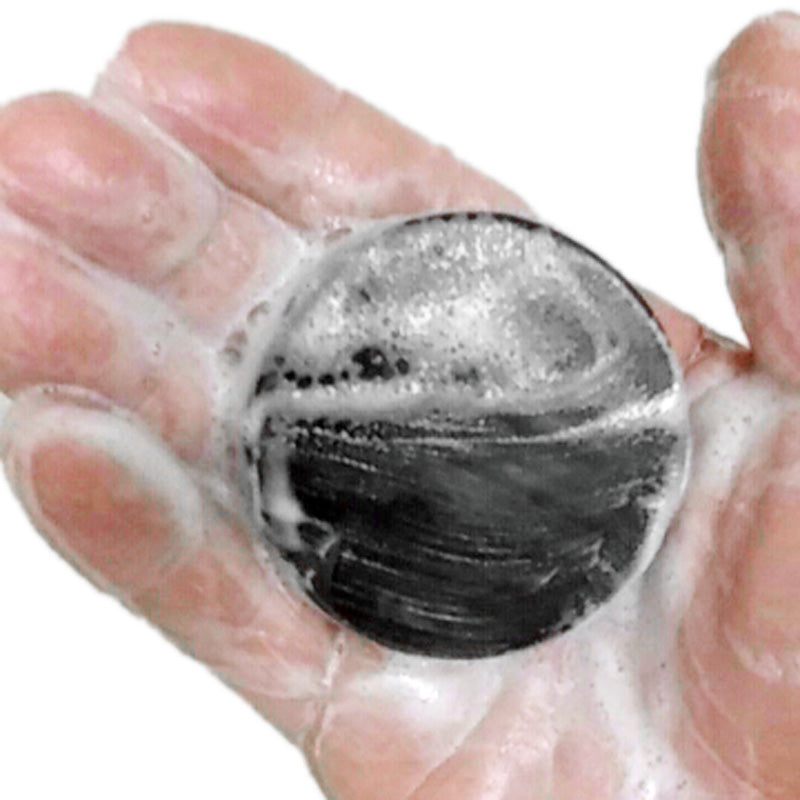 Bamboo charcoal handmade face soap