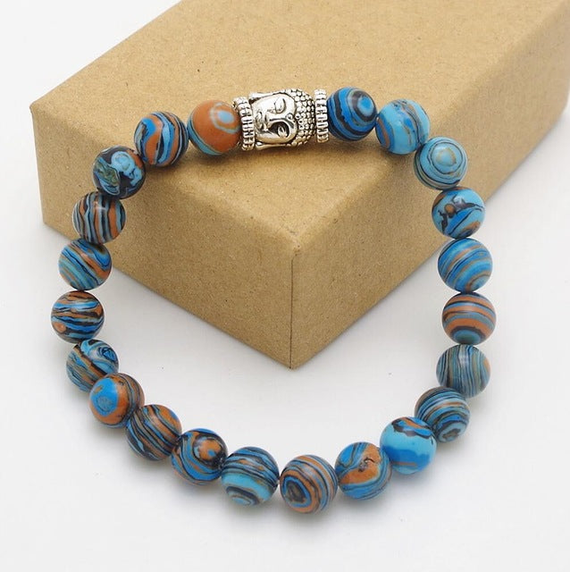 Mens Womens 7 Chakra Mixed Stone Healing Chakra