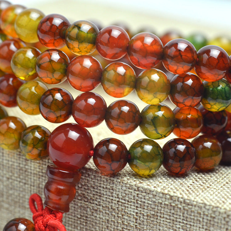 Prayer Beads Necklace Gourd Mala Prayer Bracelet