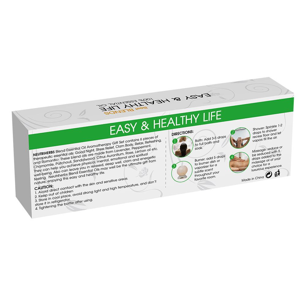 100% Pure Compound Essential Oils Fragrance for Body Massage