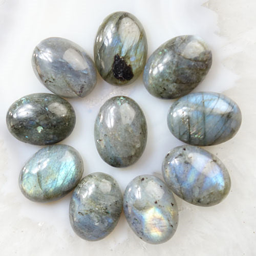 10Pcs Natural Labradorite