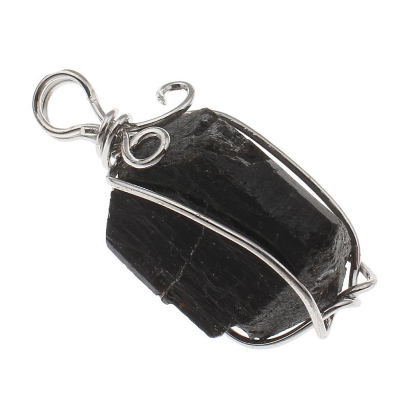 New Dipped Black Tourmaline Pendant