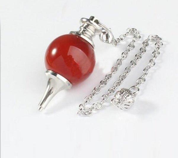 20 Colors Dowsing Pendulum Necklace
