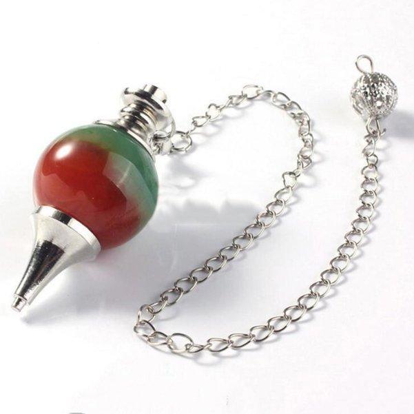 20 Colors Dowsing Pendulum Necklace