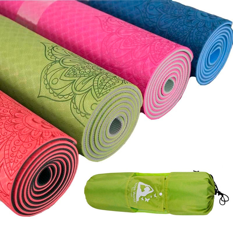 Yoga Mat 6mm Fitness Mat Fitness Yoga Sport Mat Gymnastics Mats