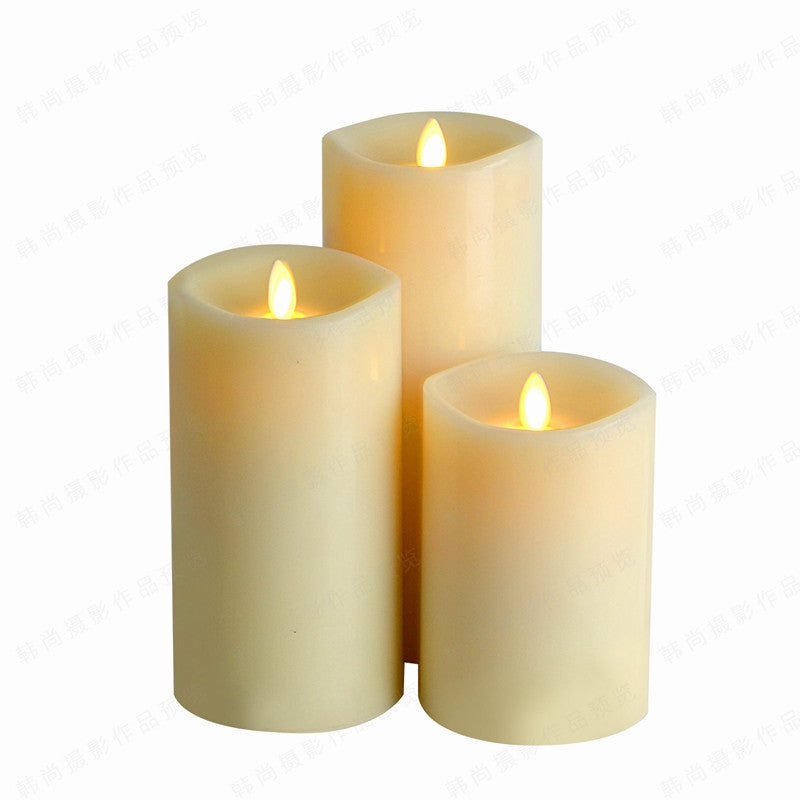 3.5 Inch Flamless Vanilla Scented Candle