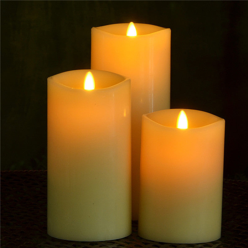 3.5 Inch Flamless Vanilla Scented Candle