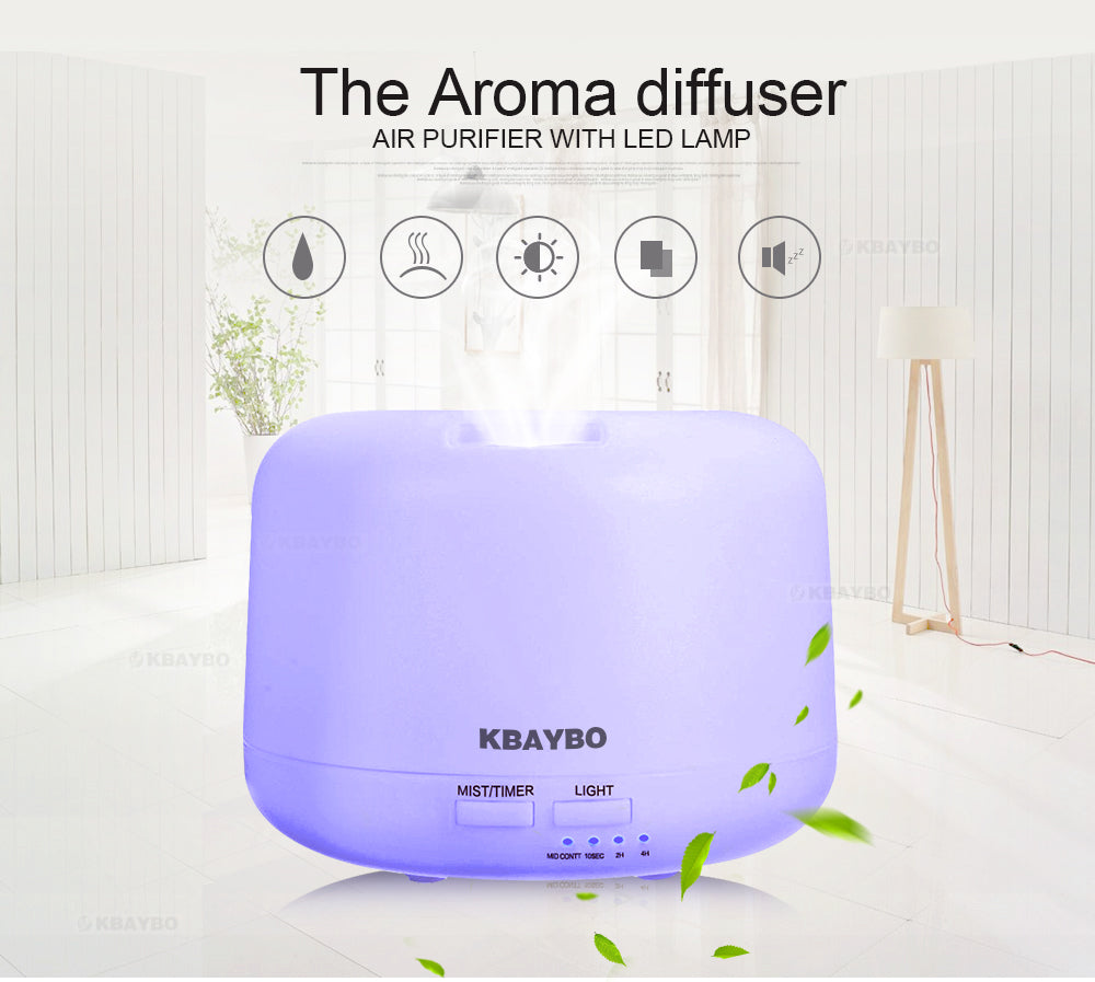 Remote Control 300ML Ultrasonic Air Aroma Diffuser