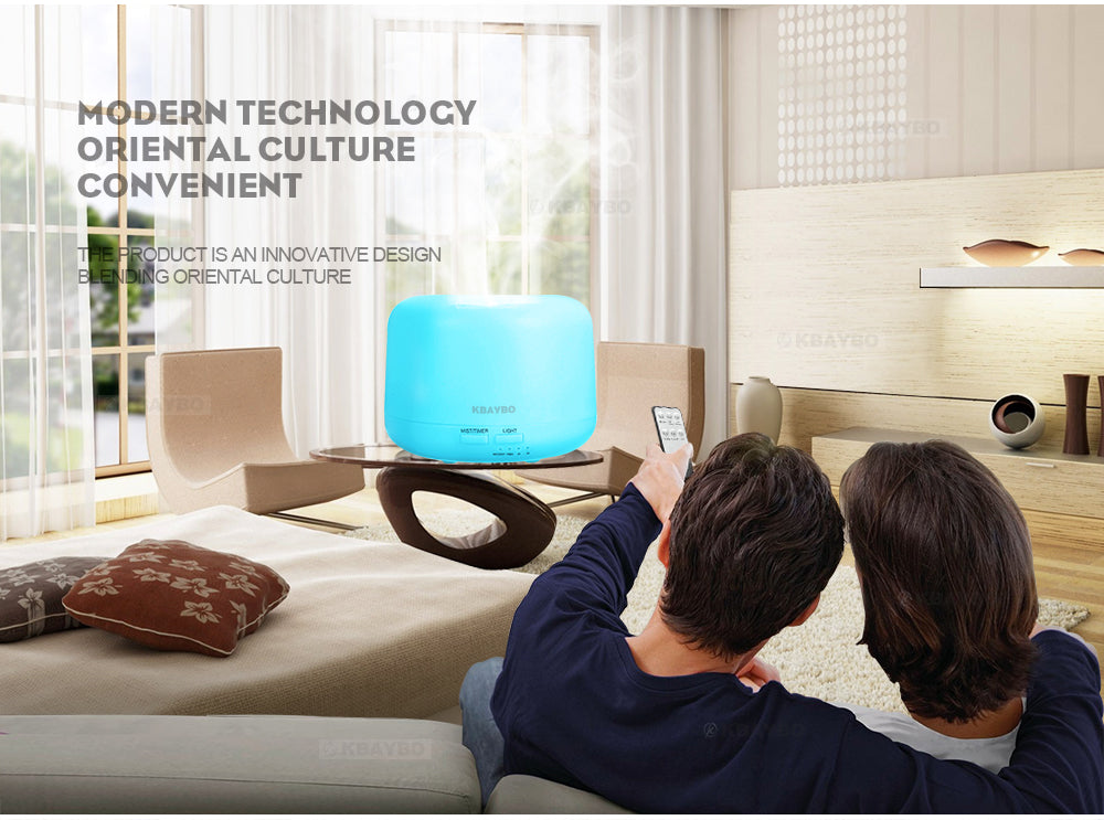 Remote Control 300ML Ultrasonic Air Aroma Diffuser