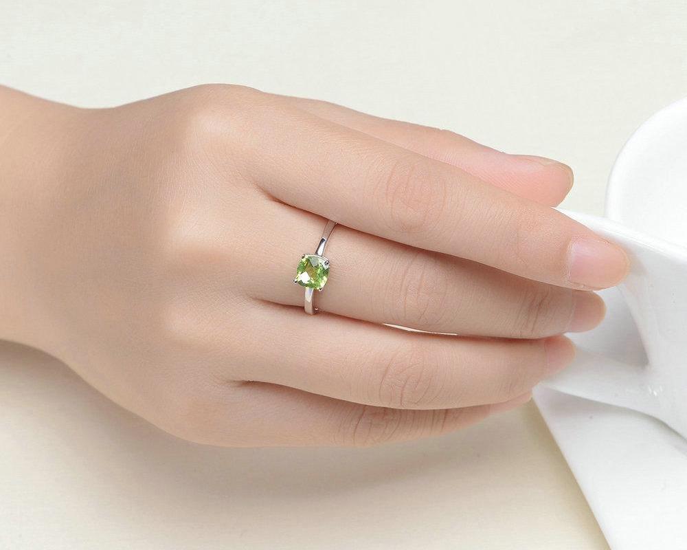 925 Sterling-silver-jewelry Engagement Rings