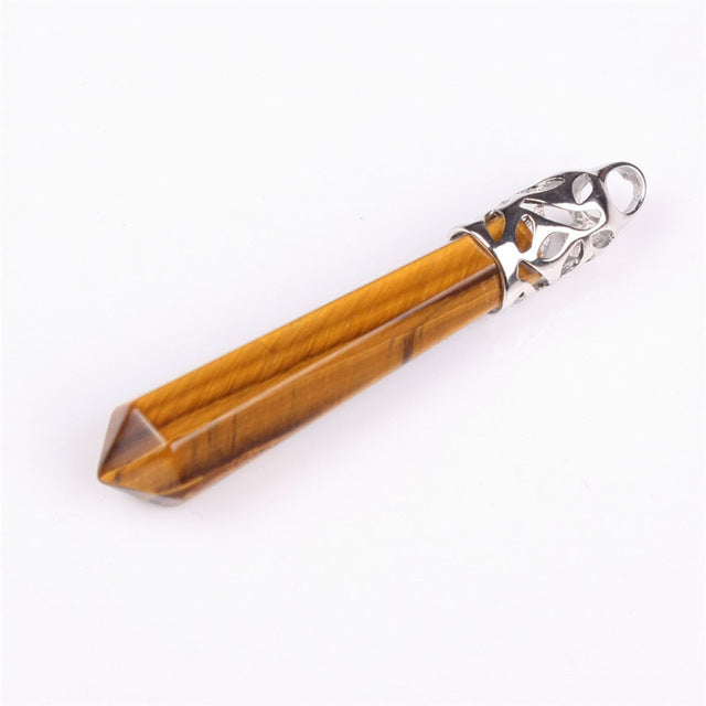 Natural Mix Crystal Hexagon Point Reiki Chakra Healing