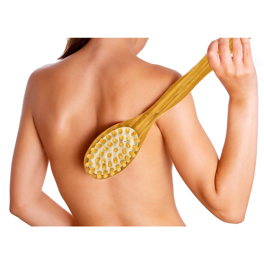 Body Brush For Dry Skin Brushing Back Scrubber For Skin