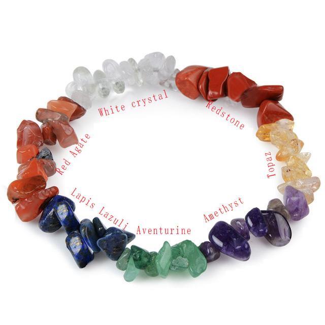 11 Design 7 Chakra Healing Crystals Natural Stone