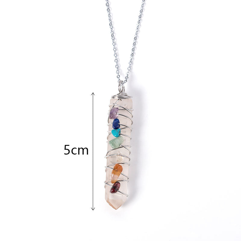 New Arrival reiki chakra Healing crystal Pendant