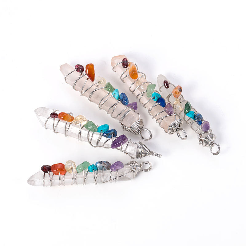 New Arrival reiki chakra Healing crystal Pendant