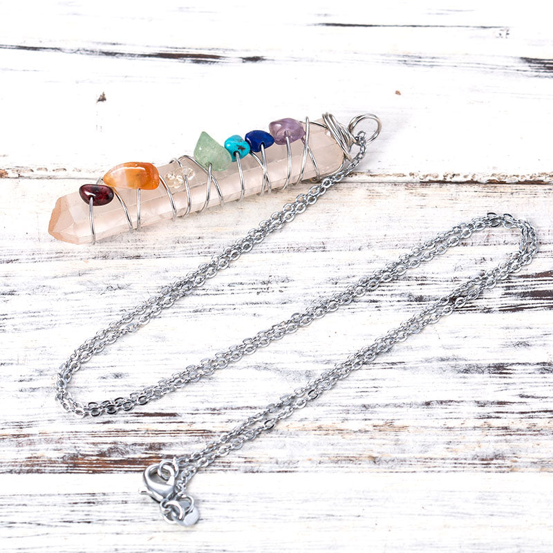 New Arrival reiki chakra Healing crystal Pendant