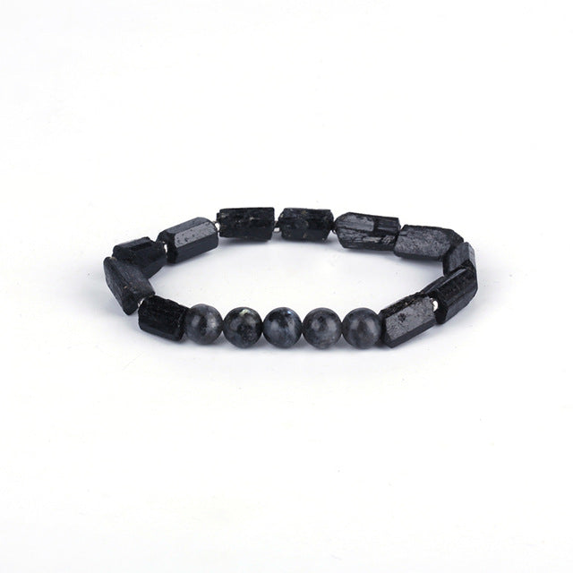 Round Hematite Brown Tiger Eye Metal Charms