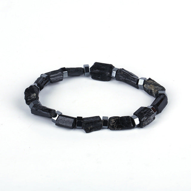 Round Hematite Brown Tiger Eye Metal Charms