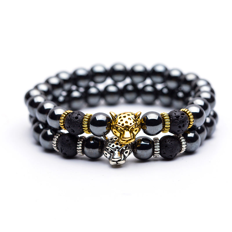 Panther Crown Pendant Charms Male Jewelry