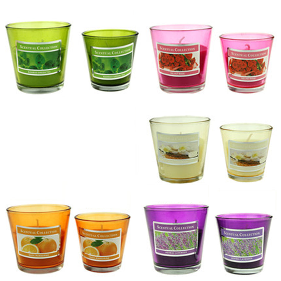 Cute Kids Birthday Creative Gift Glass Aroma Candles