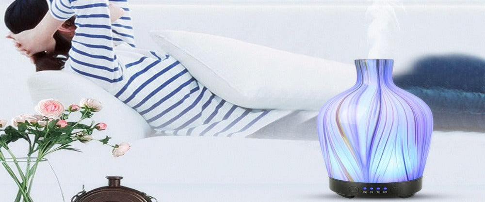 Glass Aromatherapy Humidifier Essential Oil Diffuser