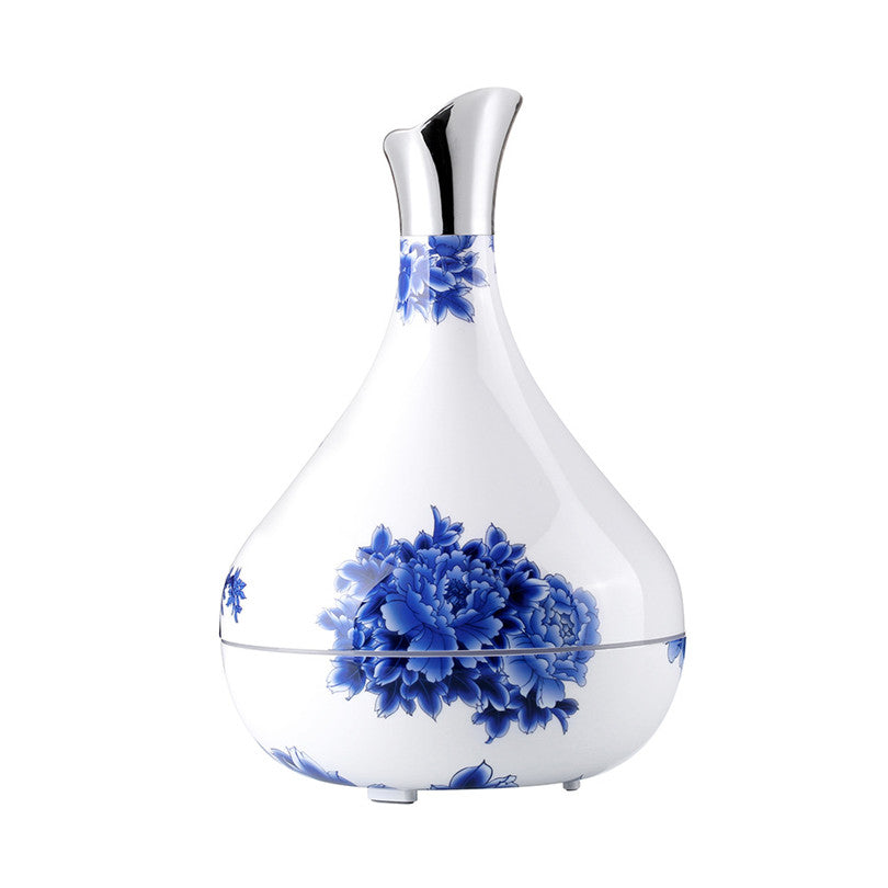 Automatic Auto-Sensor Turn On/Off Blue White Porcelain