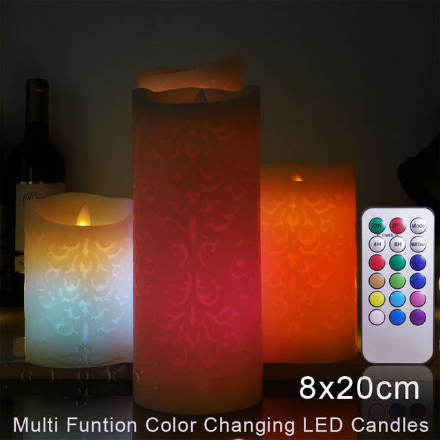 Remote control Flameless Candles