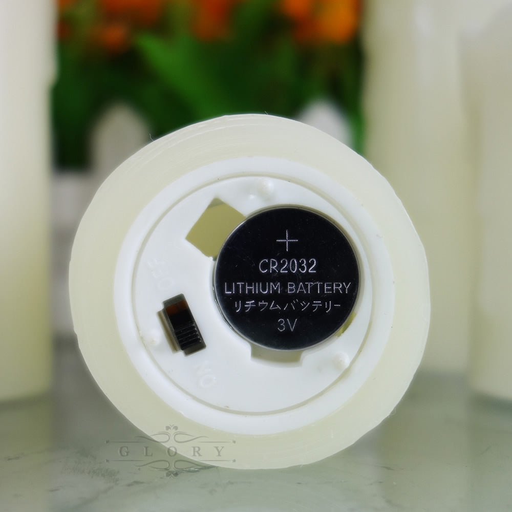 1Pcs Flickering Flameless Candles With Scented