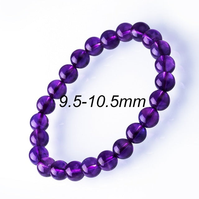 Amethyst Stone Natural Amethyst Crystal Bracelet