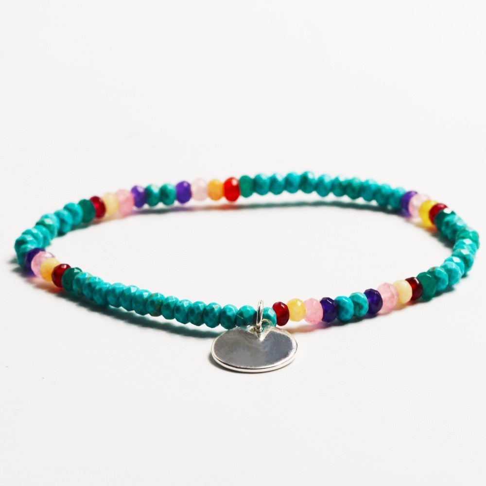 Muffiy Brand Black Matte Obsidian Beads Necklace