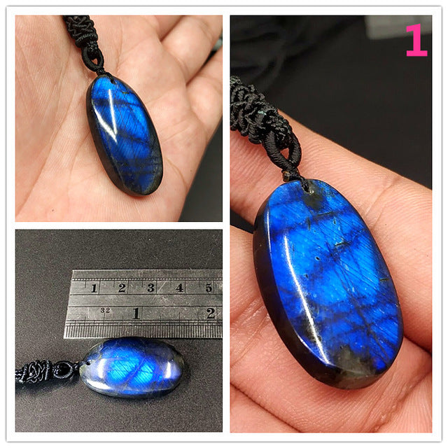 Natural crystal pendant pendant