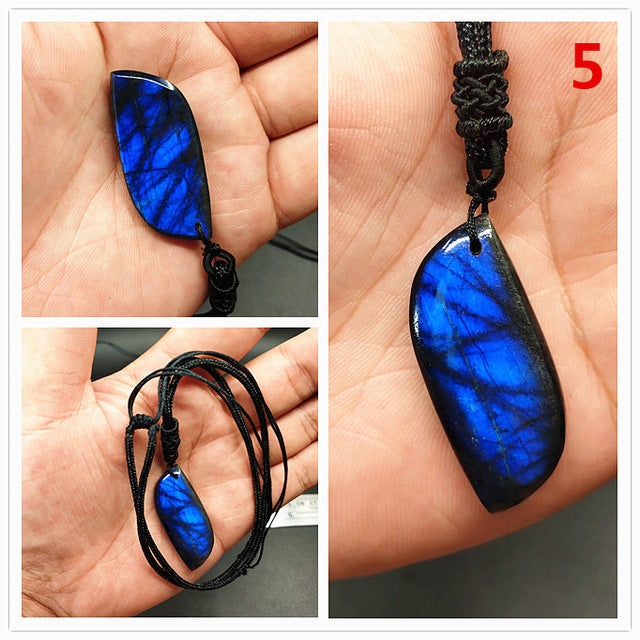 Natural crystal pendant pendant