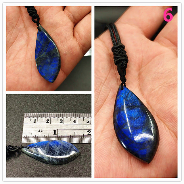Natural crystal pendant pendant