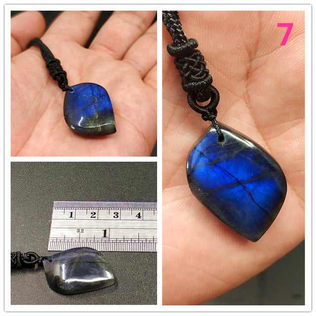 Natural crystal pendant pendant