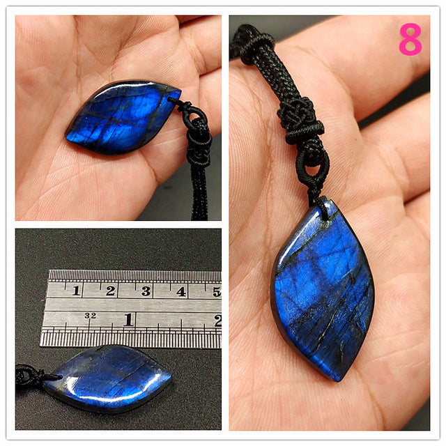 Natural crystal pendant pendant