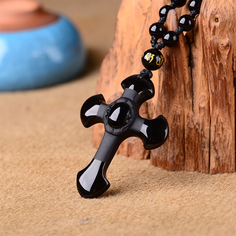 High Quality Unique Natural Black Obsidian