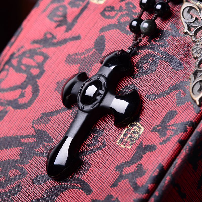 High Quality Unique Natural Black Obsidian