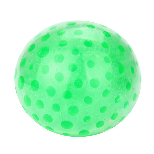 Spongy Bead Stress Ball Toy Squeezable Stress Squishy Toy Stress Relief Ball Stress Relief