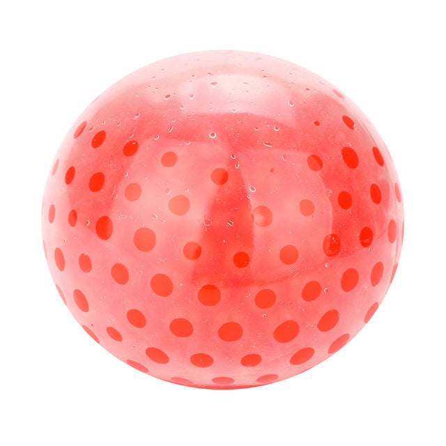 Spongy Bead Stress Ball Toy Squeezable Stress Squishy Toy Stress Relief Ball Stress Relief