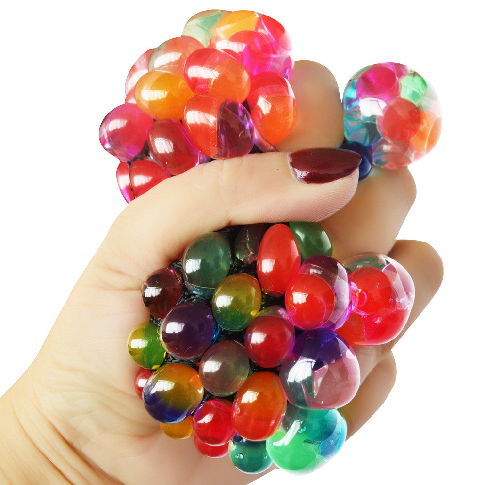 New stretchy squeez anti stress Hand Wrist Toy