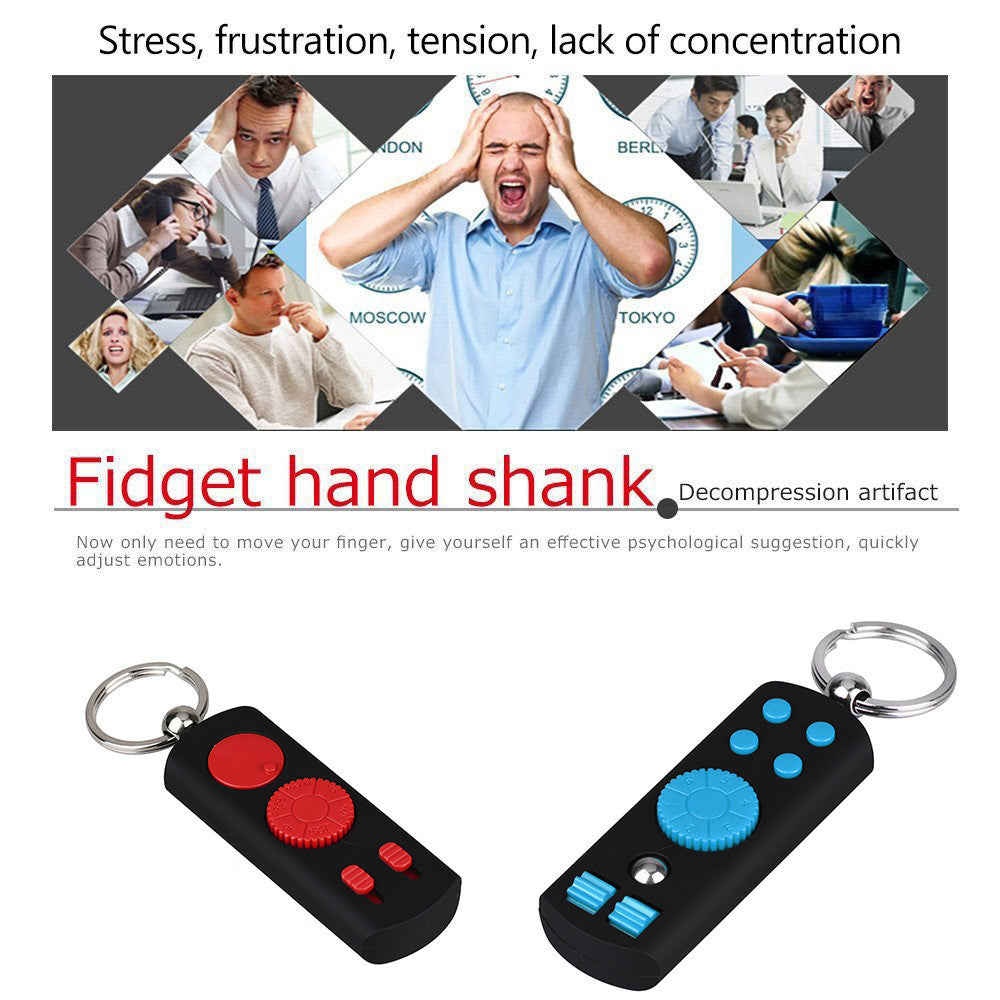 Stress Relief Fidget Toy Hand Shank Pad