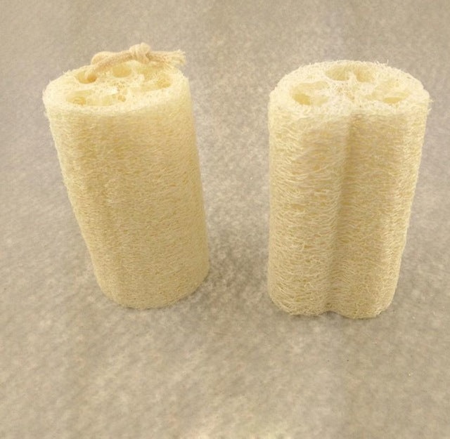 Brush for dry massage New Natural Loofah Bowl Scrubber