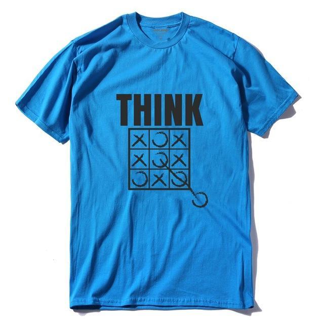 THE COOLMIND Think Outside The Box Funny Cool Creative Men T Shirt