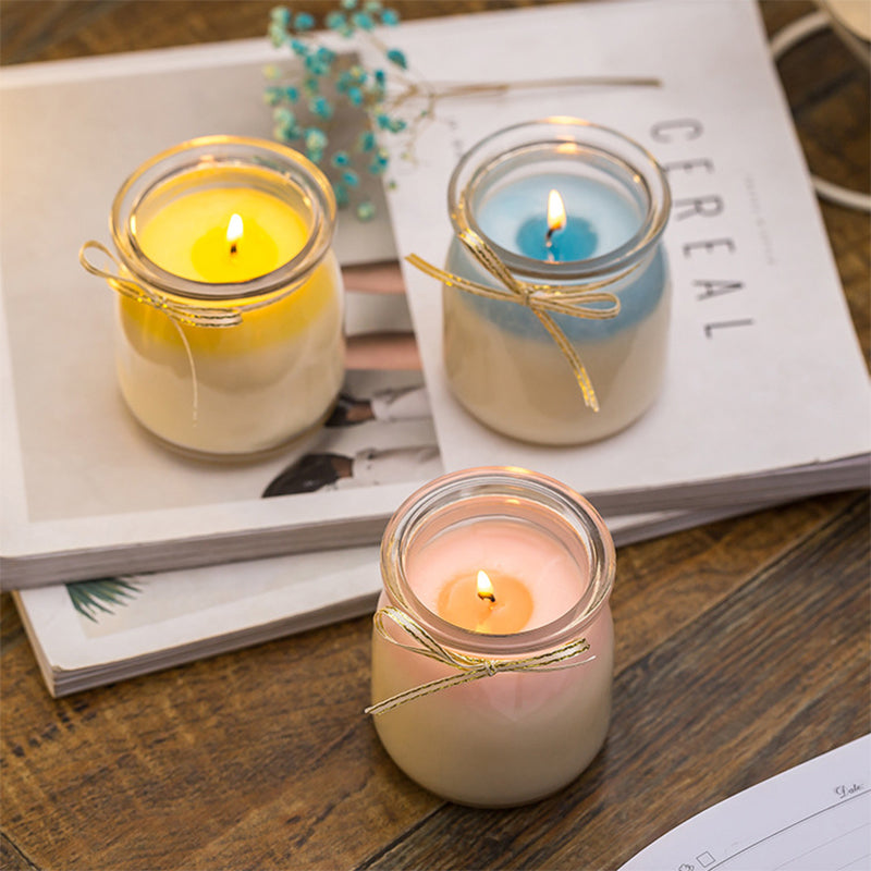 Double-color Candle Classic Aromatherapy Cup Wax Candle Scented