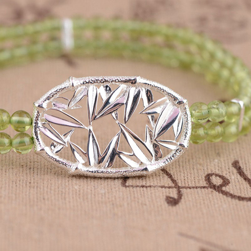 Women Jewelry New Fashion Green Beads