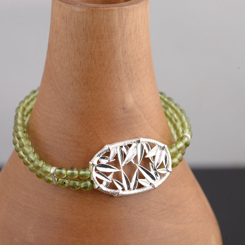 Women Jewelry New Fashion Green Beads