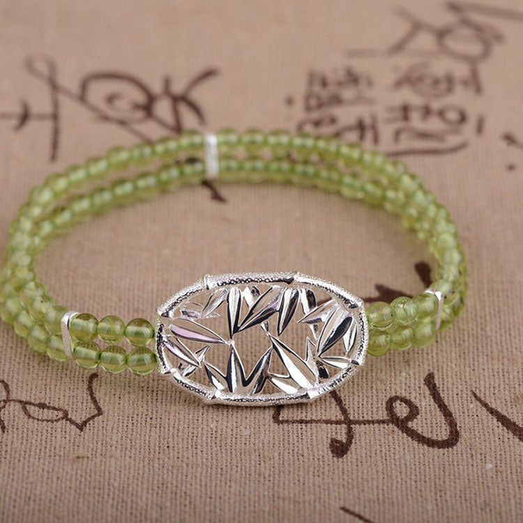 Women Jewelry New Fashion Green Beads