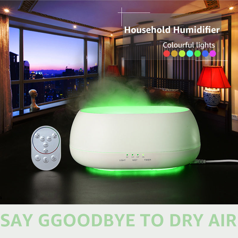 Air Humidifier Remote Control Ocean Mist Aroma Diffuser